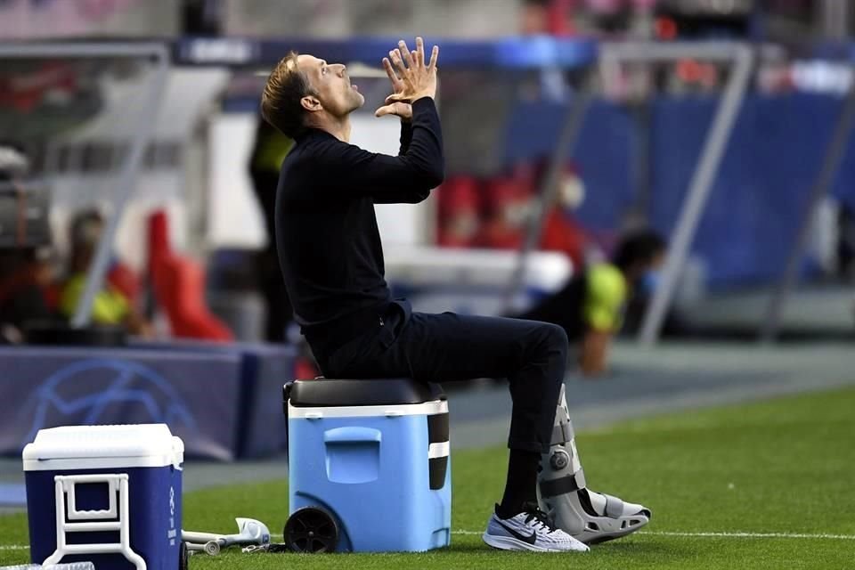 Tuchel sufrió las fallas de su equipo.