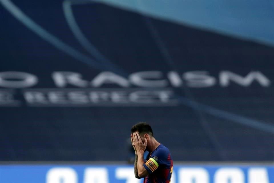 Messi no apareció en el juego.
