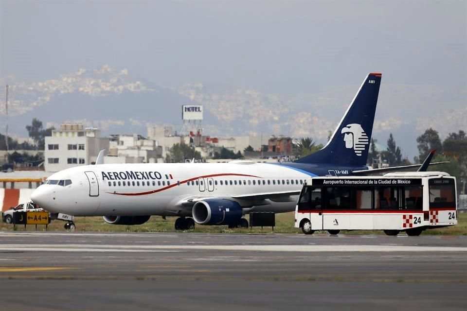 Aeroméxico se encuentra en un proceso voluntario de reestructura financiera en EU.