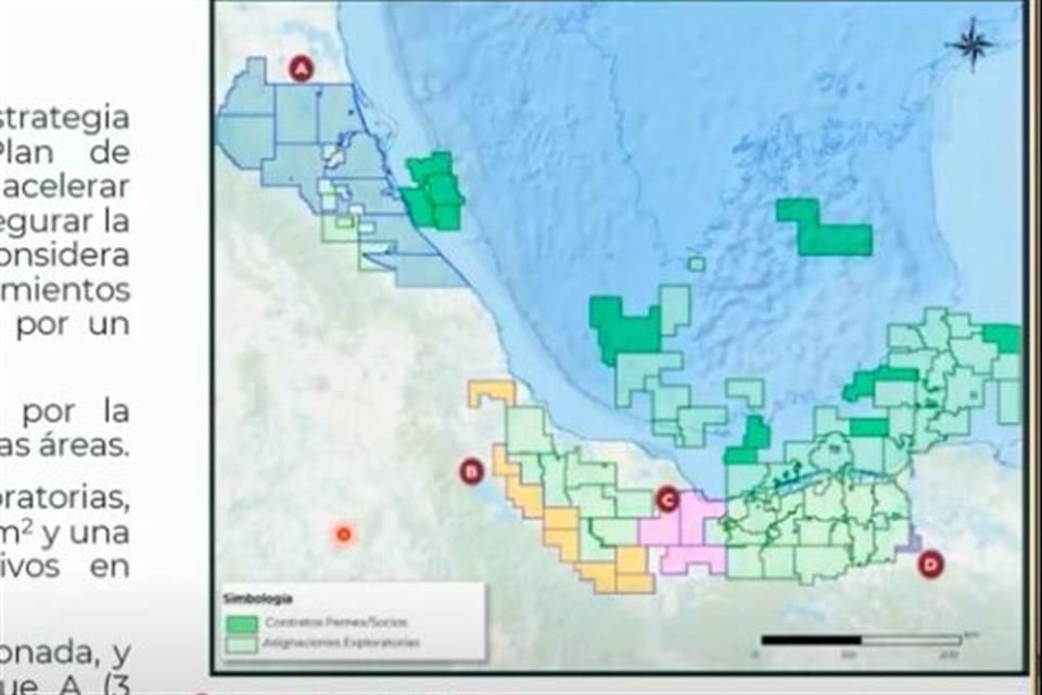 Pemex presentará planes de trabajo para explorar asignaciones en la Cuenca de Veracruz, Salina del Istmo y Cuenca de Macuspana.