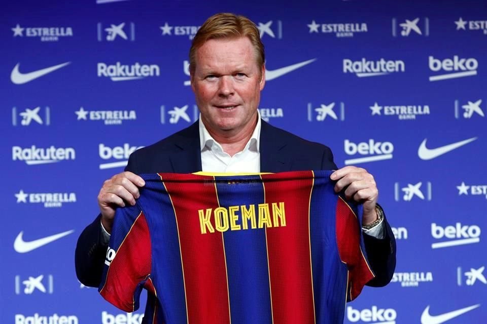 Koeman quiere que Messi se quede.