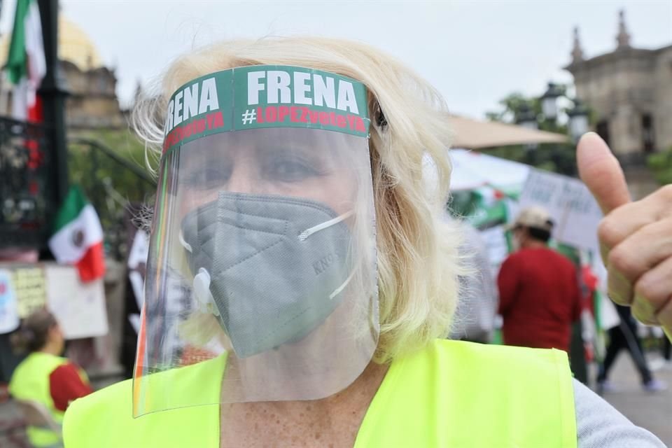 Ante la contingencia por Covid-19, los integrantes de FRENA siguieron siguiendo todas las medidas preventivas.