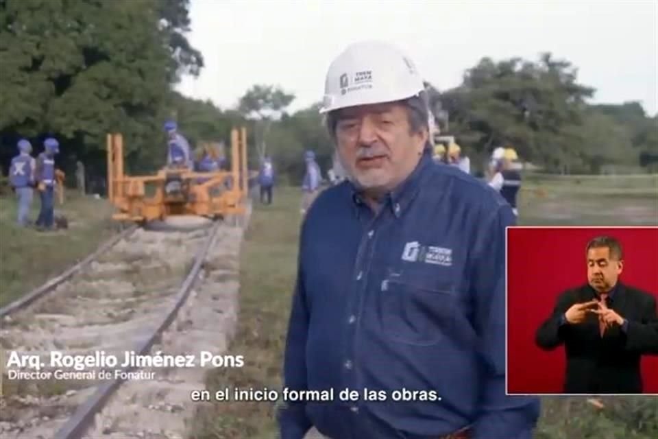 El titular de Fonatur hizo la presentación del informe.