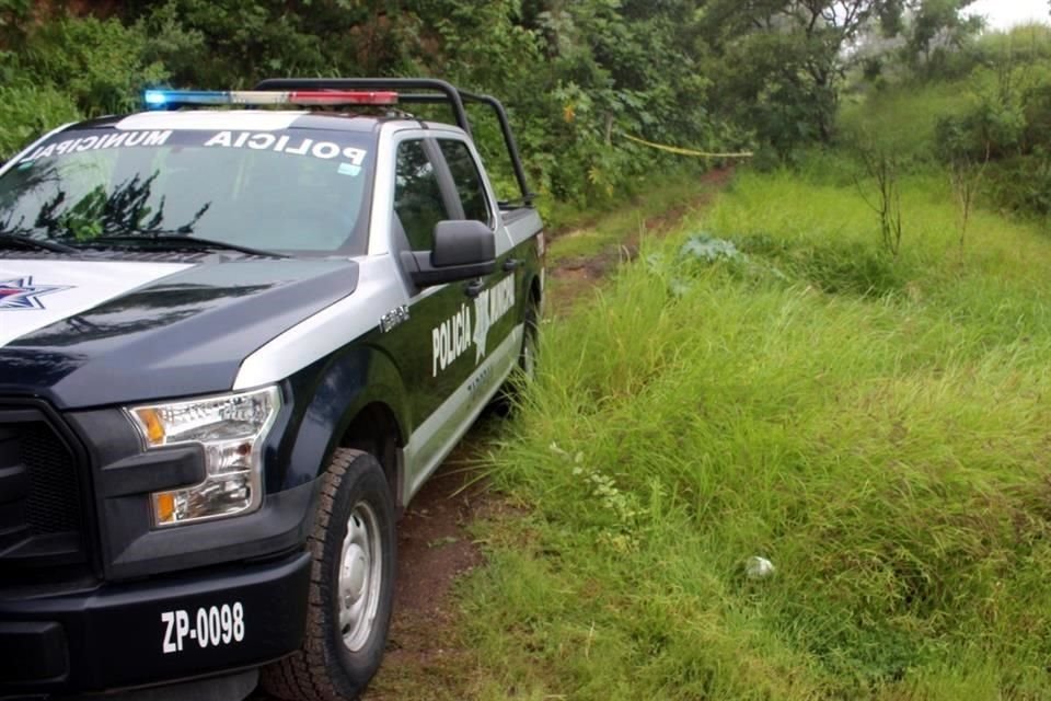 Un homicidio fue descubierto cerca del Parque Acuático Los Camachos, en Zapopan.