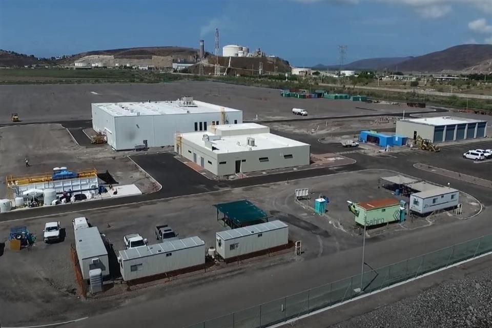 Planta privada de fertilizantes en Topolobampo, Sinaloa.