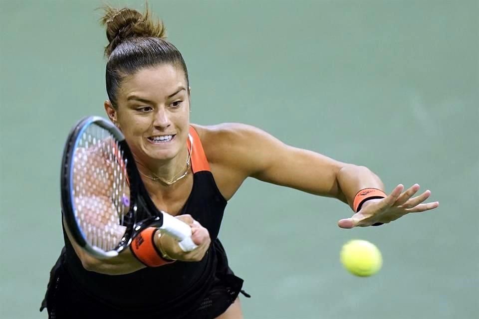 Maria Sakkari protagonizó el primer campanazo en Cincinnati.