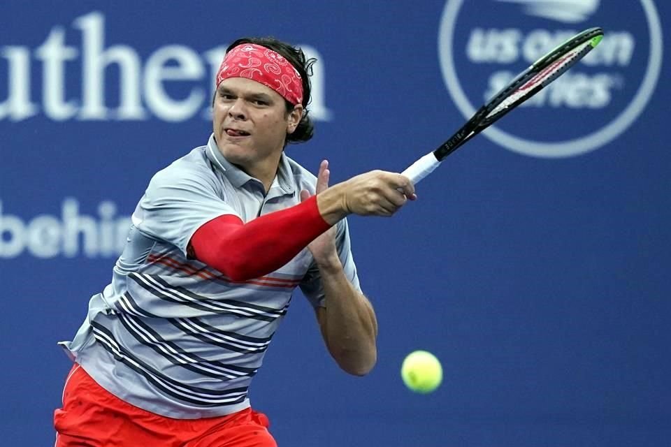 Milos Raonic jugará mañana la Semifinal del torneo de Cincinnati.
