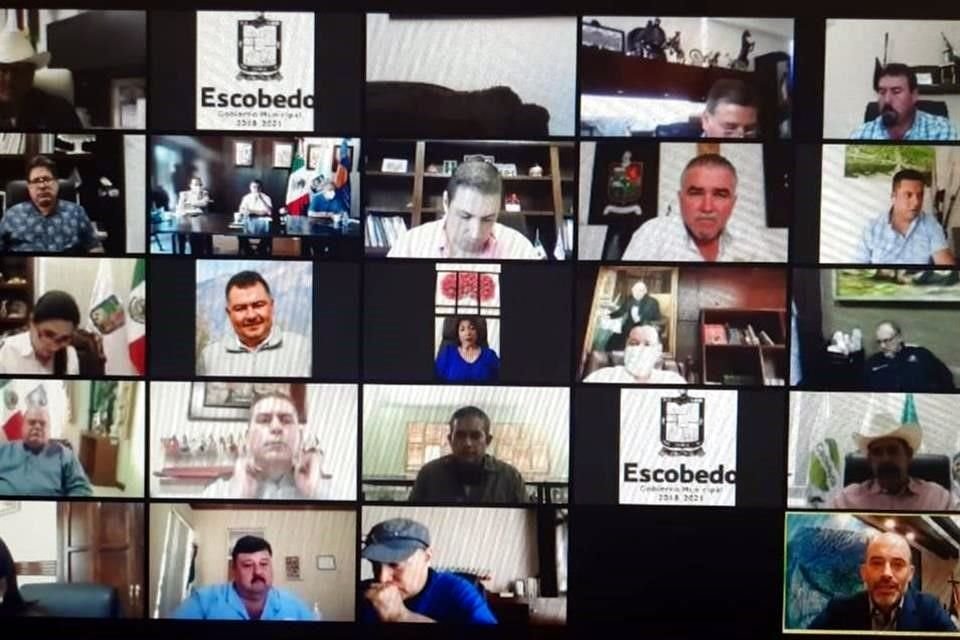 El Mandatario estatal sostuvo una reunión virtual con Alcaldes, a quienes les pidió vigilar las quintas para evitar que haya eventos.