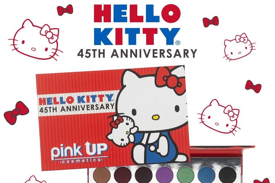 Paleta Hello Kitty 45 aniversario.