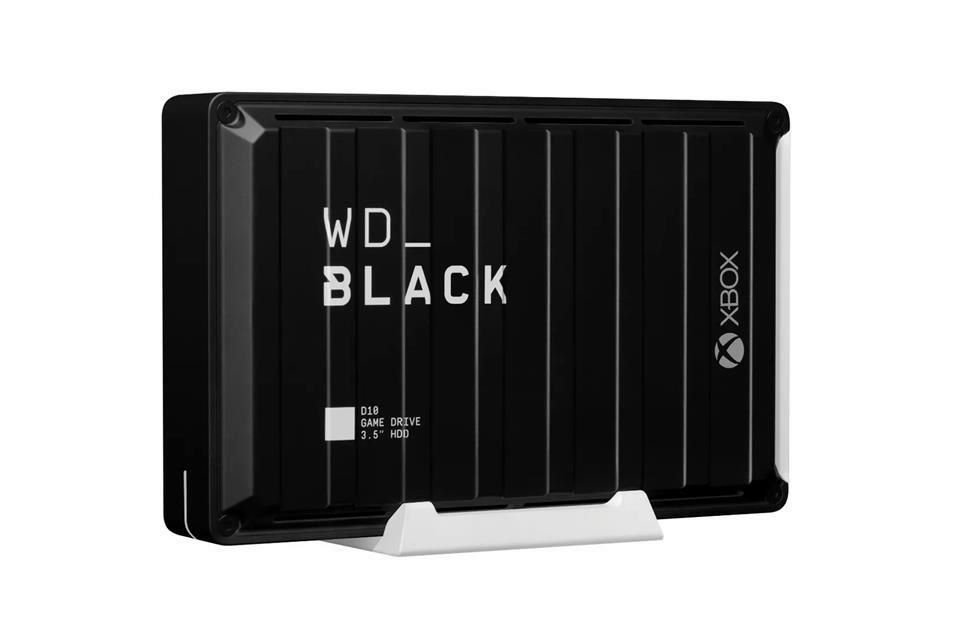 La WD_Black D10 tiene una versión para uso común de 8 TB y otra especializada para la consola Xbox One, con una capacidad de 12 TB.