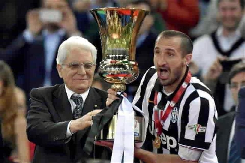 Giorgio Chiellini es una institución en la Juventus.