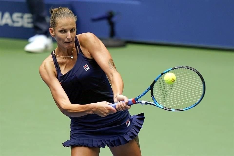 Karolina Pliskova no tuvo problemas para avanzar de ronda.