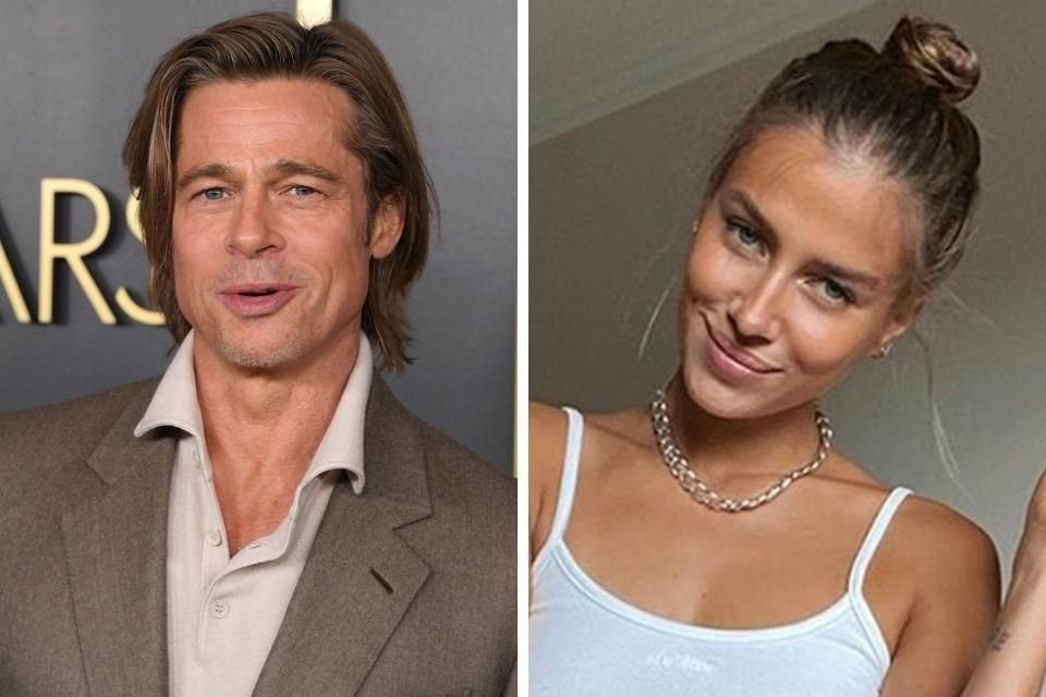 La relación entre Brad  Pitt y la modelo Nicole Poturalski podría ser abierta porque ella tiene esposo.