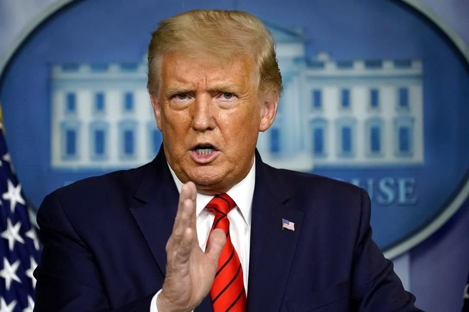 El Presidente Trump afirmó que el joven huía de manifestantes que lo atacaban 'muy violentamente' y que pudieron haberlo matado.