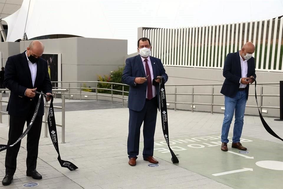 Hoy abrió Expo Guadalajara, con la inauguración de su nueva plazoleta.