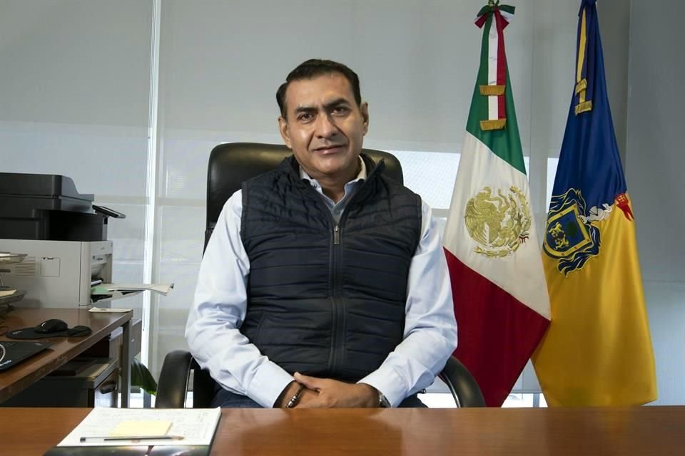 El Alcalde de Tlajomulco Salvador Zamora.