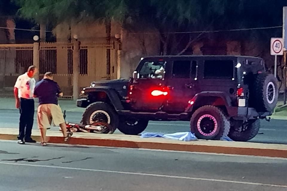 Las investigaciones indicaban que el conductor de la Jeep era el presunto responsable del accidente.