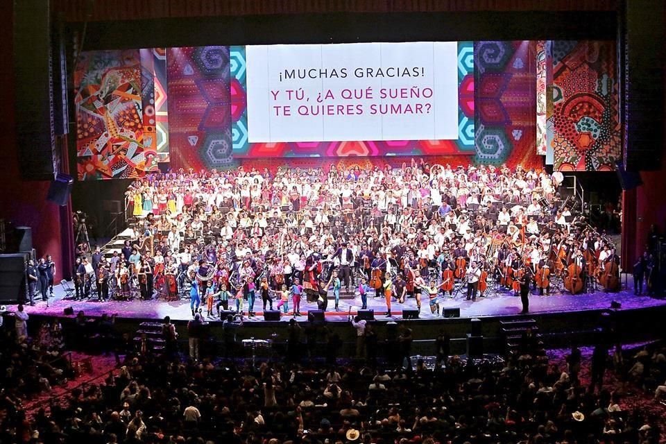 Gala Tengo un sueño, de Cultura Comunitaria, en noviembre de 2019.