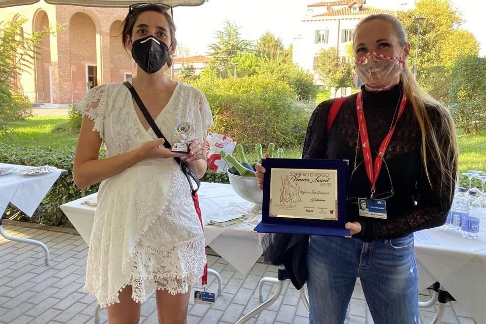 La cinta 'Selva Trágica' ganó dos premios en el Festival de Venecia, uno de ellos como Mejor Directora para Yulene Olaizola (izq.).