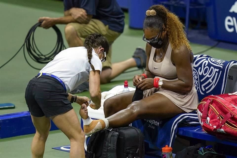 Serena Williams prometió pronto regresar a suelo romano.