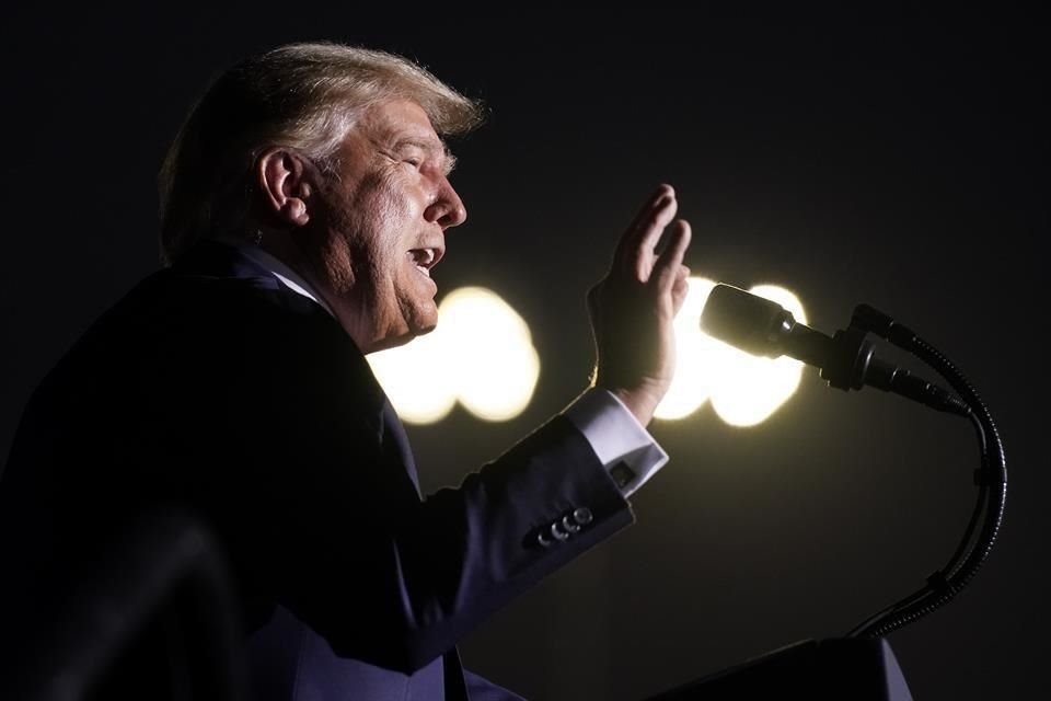 Trump aseguró que tenía muy buena aprobación entre los votantes afroamericanos, hispanoamericanos y asiáticoamericanos.
