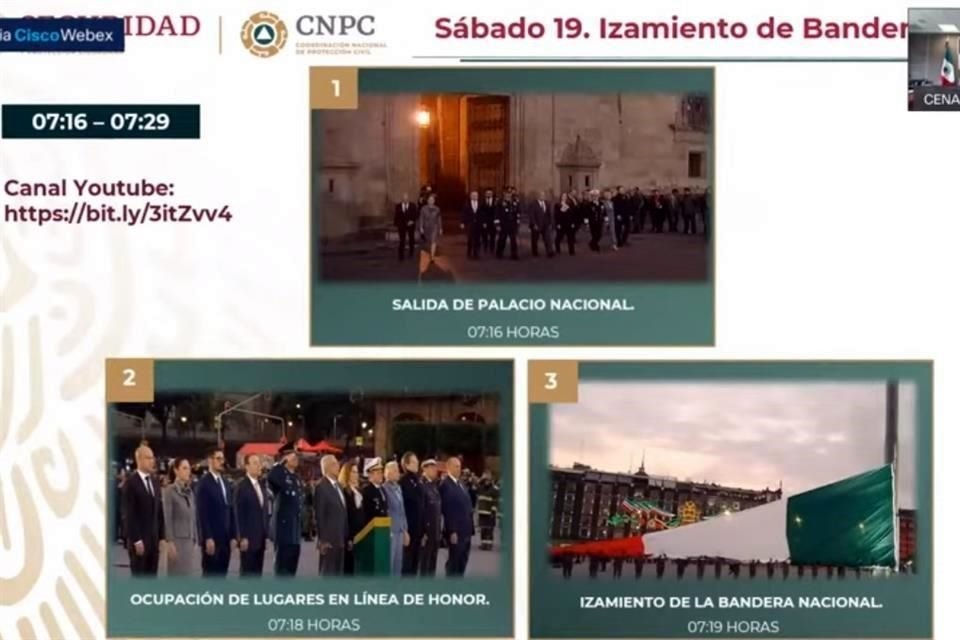 En la inauguración de la Semana Nacional de Protección Civil se informó que la ceremonia conmemorativa del 19 de septiembre será en Puebla.