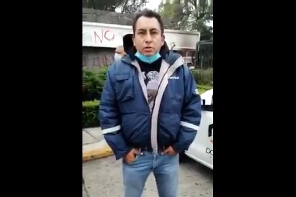 Los guardias expresaron su temor antes constantes protestas en la máxima casa de estudios.