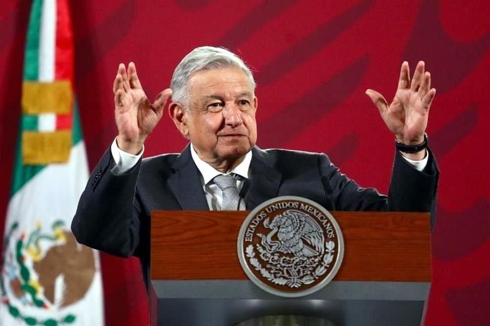 El Presidente Andrés Manuel López Obrador.