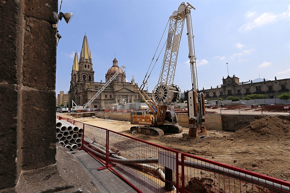 Los túneles construidos muchos antes de la Guerra Cristera fueron revelados en las obras de la Línea 3 del Tren Ligero.