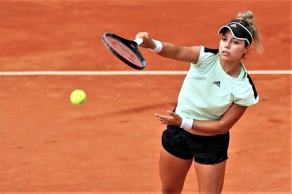 La mexicana espera entrar al cuadro de Roland Garros.