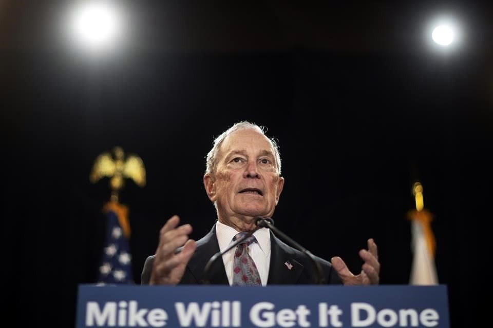 Además, Bloomberg prometió 100 millones de dólares para ayudar a Biden a ganar en Florida.