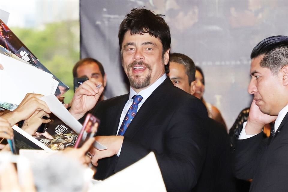 Benicio del Toro aseguró que la película tiene  personajes interesantes y bien construidos.