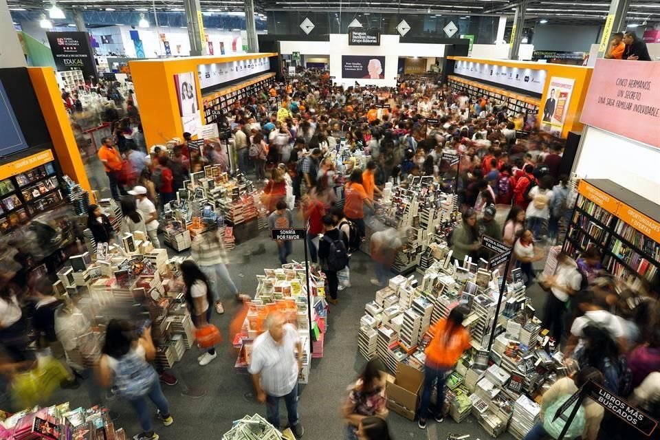 La FIL Guadalajara en su edición de 2019.