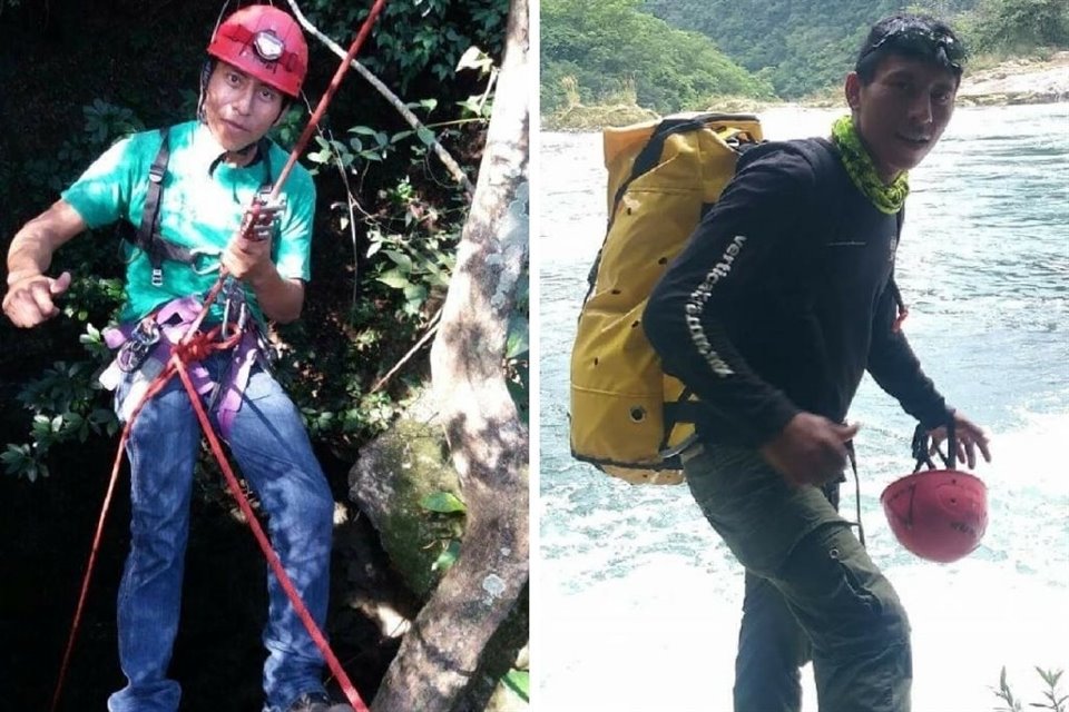 Venancio, quien está hospitalizado, y su hermano Gregorio, quien murió; eran guías de turistas en Aquismón, en la Huasteca Potosina.