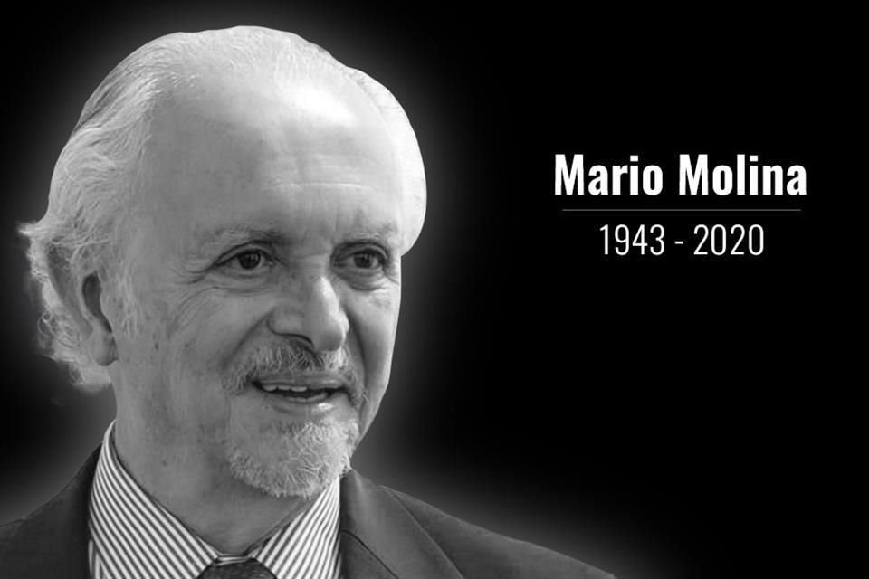 Mario Molina falleció a los 77 años de edad.