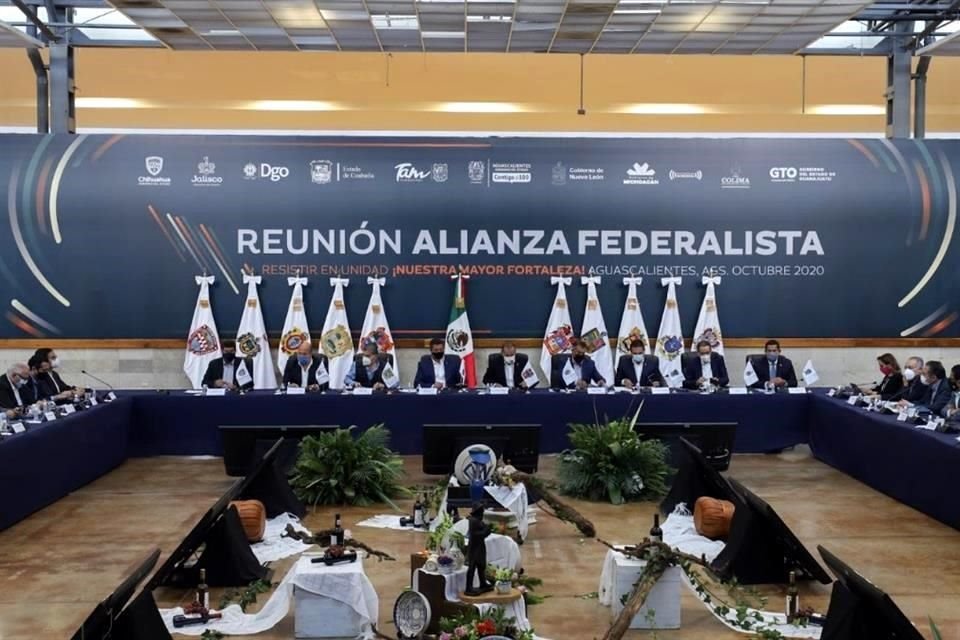 La Alianza Federalista está conformada por 10 gobernadores.