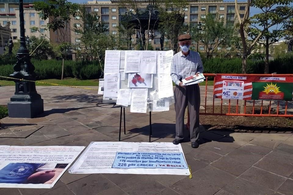 Enrique Lira Coronado, presidente del Foro Socioambiental GDL, encabeza la petición.