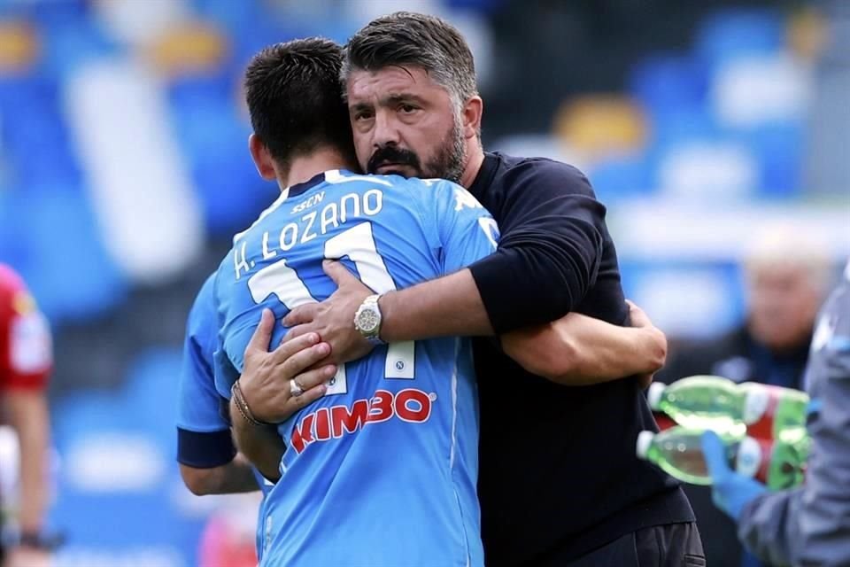 Gattuso ha confiado en Lozano en el arranque de temporada.