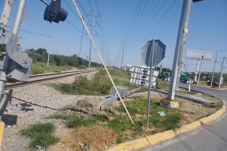 El accidente fue reportado en el cruce del Bulevar Julian Treviño e Isidoro Sepúlveda.