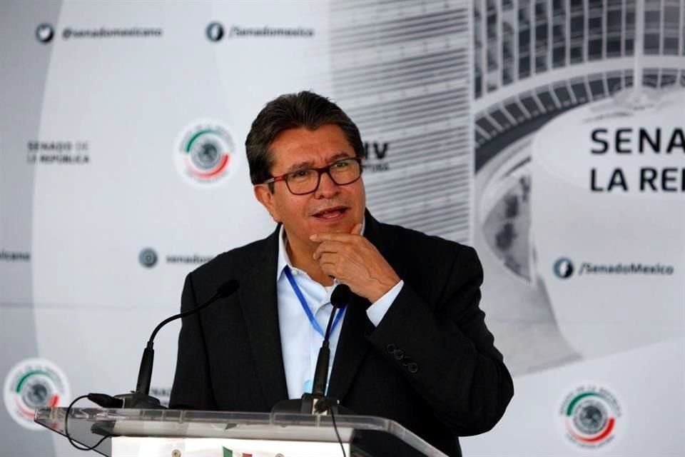 Ricardo Monreal, presidente de la Jucopo en el Senado.