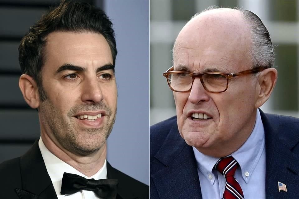 En sus películas, Sacha Baron Cohen (izq.), suele hacerse pasar por otras personas para meter a políticos y otras personalidades en situaciones comprometedoras.