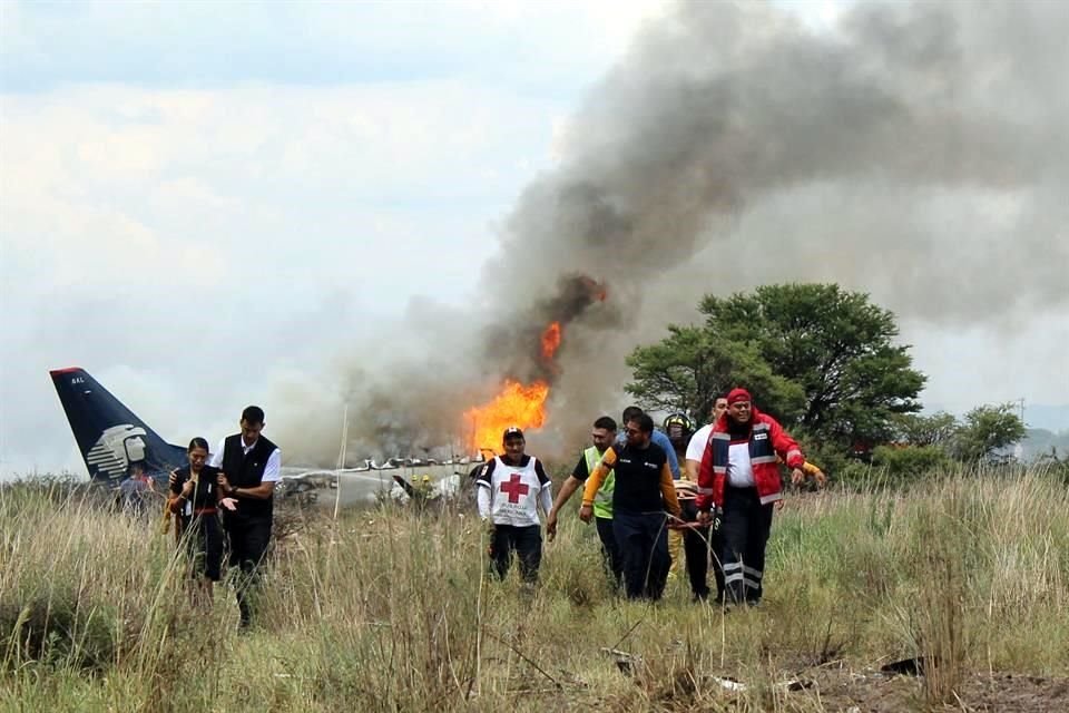 El accidente ocurrió el 31 de julio de 2018 en el aeropuerto de Durango.