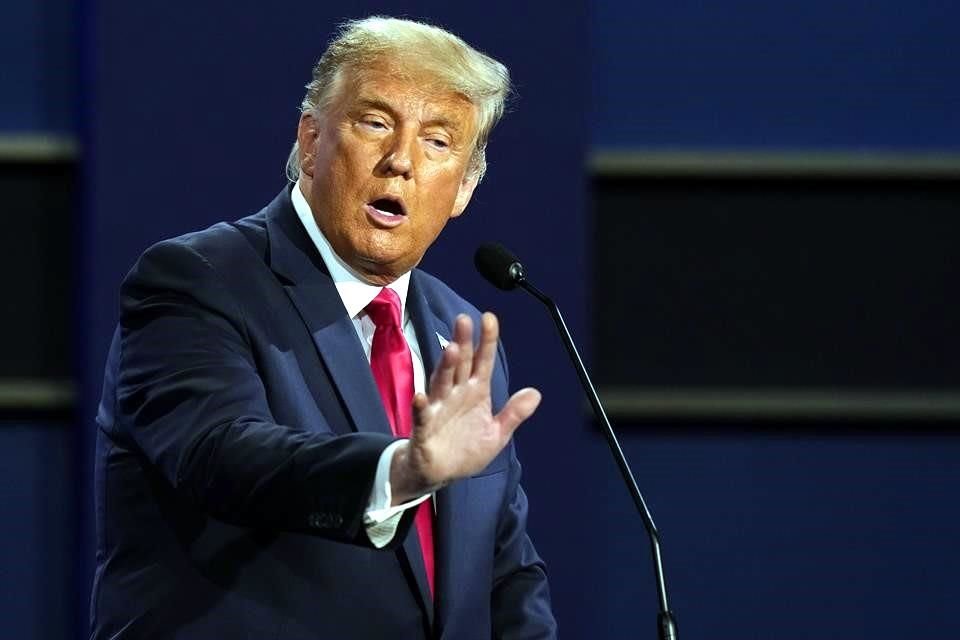 El Presidente estadounidense, Donald Trump, criticó la política de liberar a migrantes indocumentados en el país.