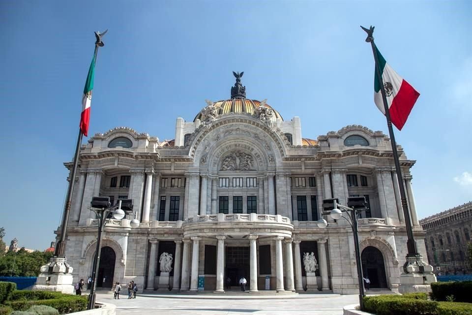 Entre los recintos que cerrarán está el Palacio de Bellas Artes.