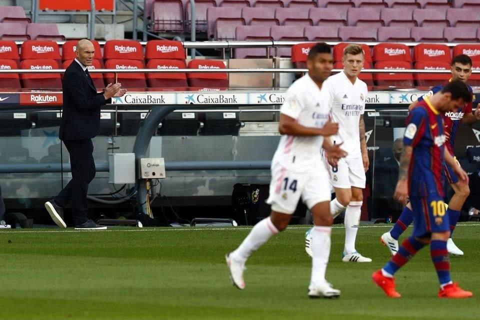 El técnico francés aplaudió la labor de sus jugadores.