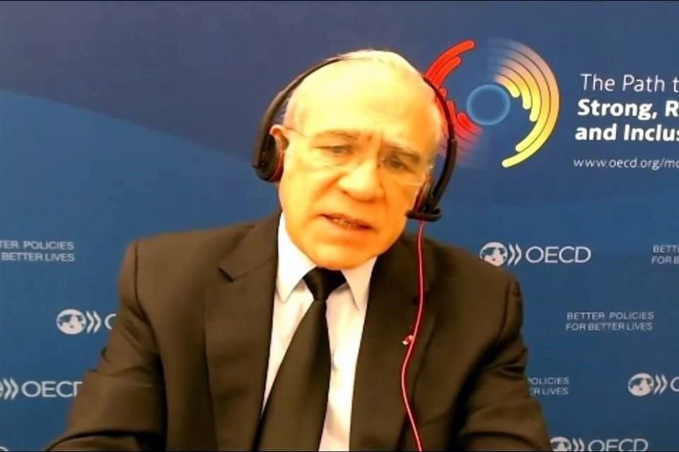 José Ángel Gurría, secretario general de OCDE.