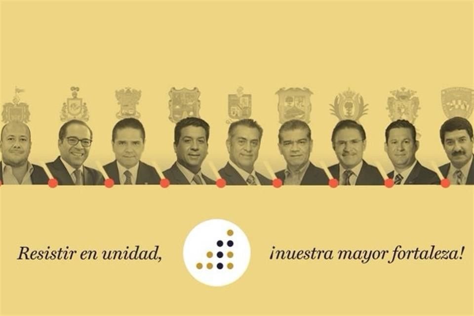 La Alianza Federalista está integrada por los Gobernadores de Aguascalientes, Chihuahua, Coahuila, Colima, Durango, Guanajuato, Jalisco, Michoacán, Nuevo León y Tamaulipas.