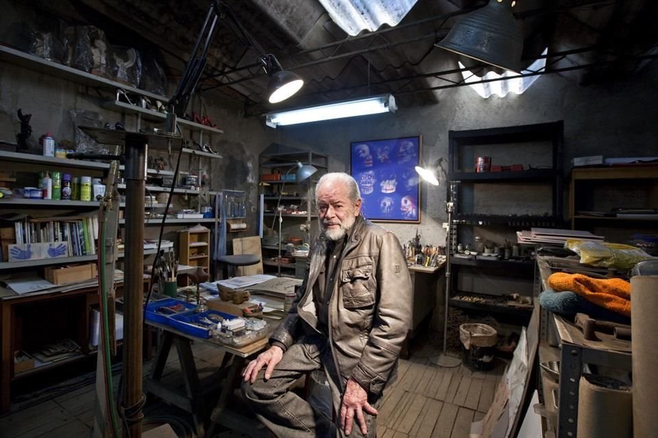 El escultor Pedro Cervantes recibió el Premio Nacional de Artes en el 2011.