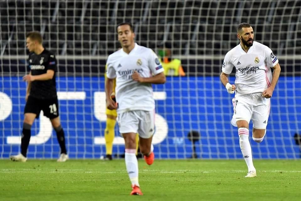 El Real Madrid vino de atrás y consiguió el empate.