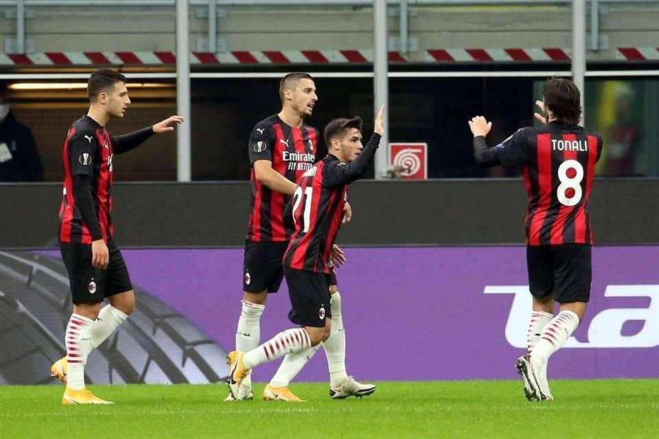 El Milán se impuso sin complicaciones 3-0 al Sparta Praga.